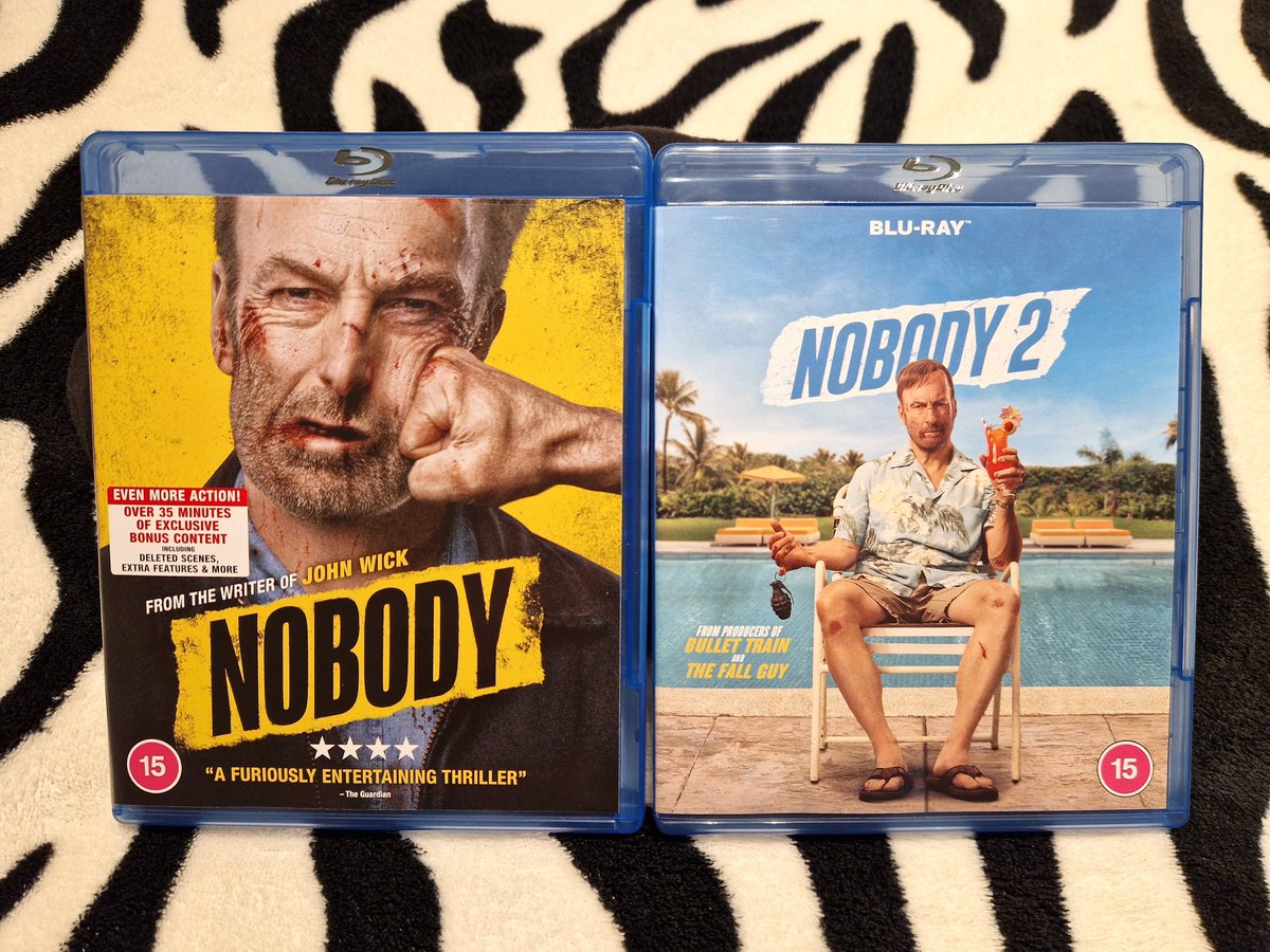 Post has been and im in for an action packed night! 
Not seen the second but the first was awesome! 

#Nobody
