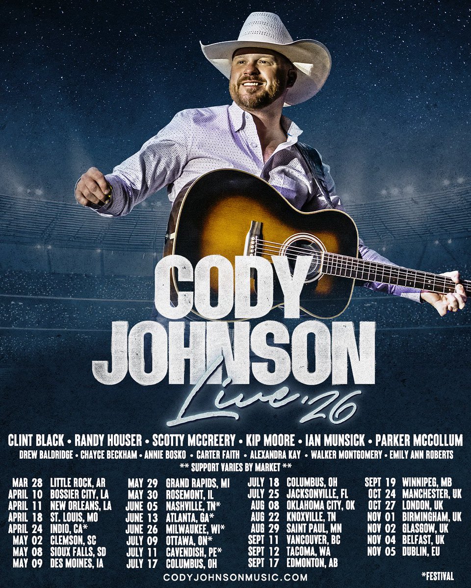 Cody Johnson tweet media