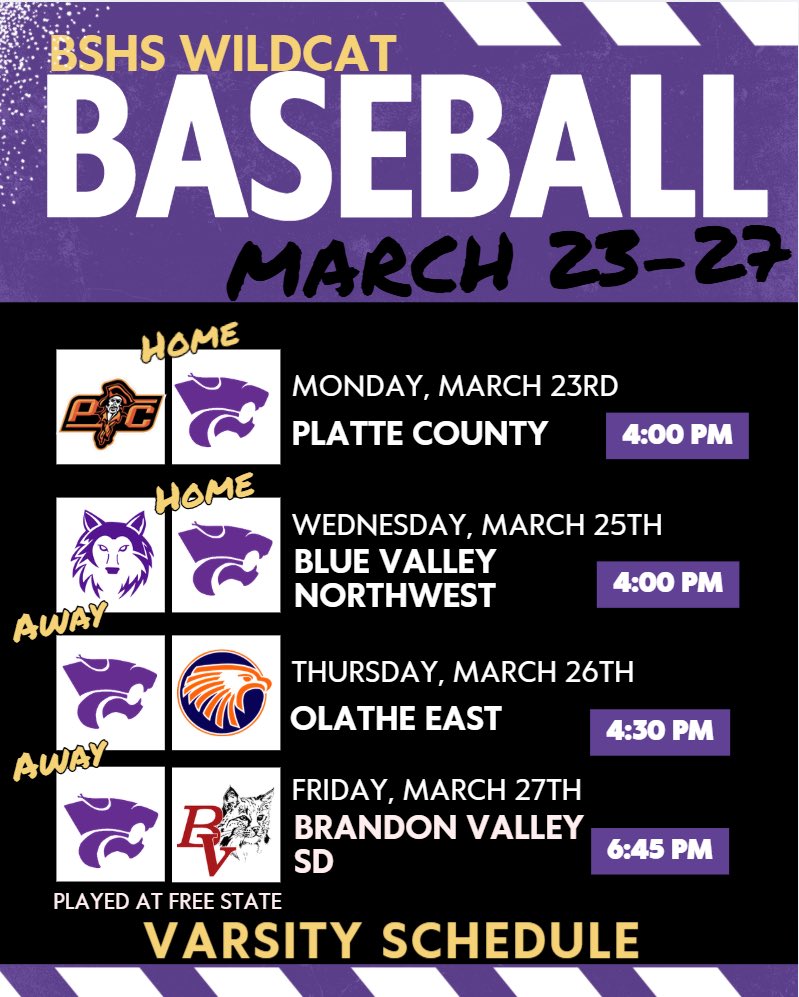BSHS Wildcat Baseball tweet media