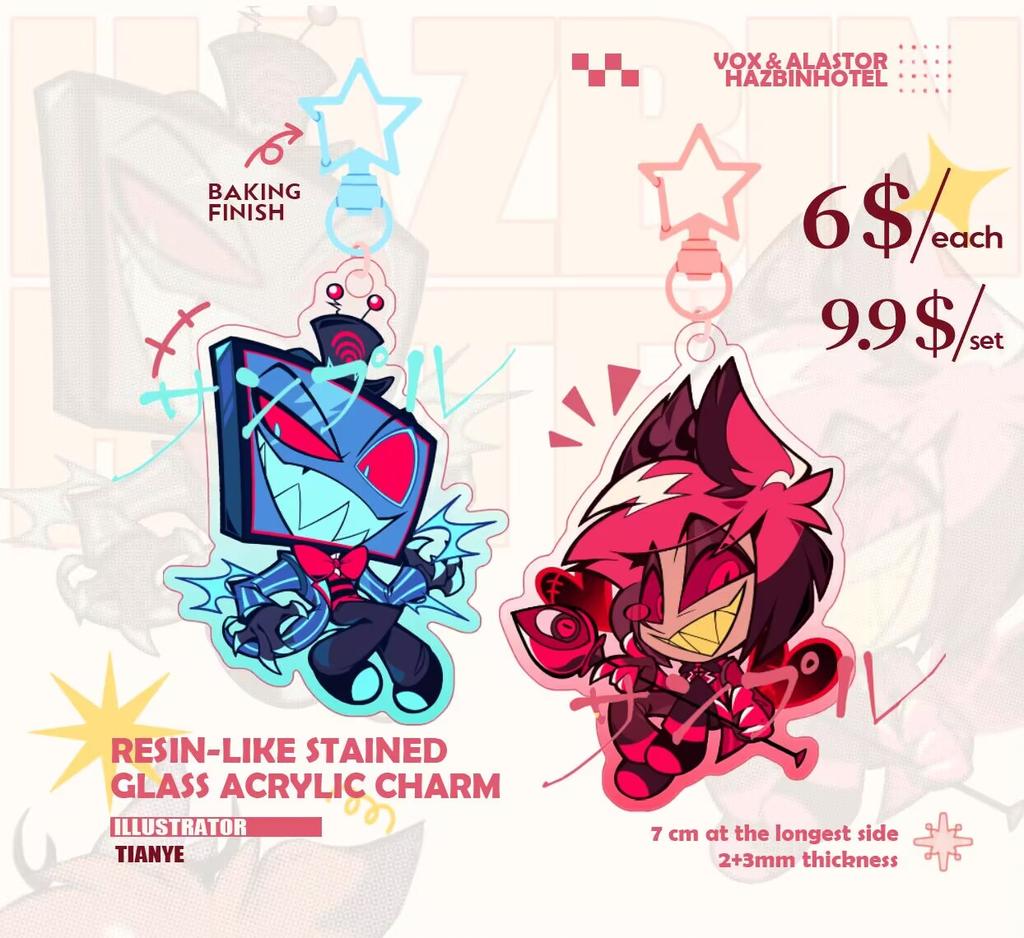 cnggu13's tweet image. Hi! I made some hazbin hotel merch with my friends, If you are interested, you can check the link in bio!
Pre-order will end at 2026/4/15
Thank you so much for all the love and ❤️🔁!
xpersonatoy.com/collections/am…
#merch #lucifer #vox #alastor #HazbinHotelVincent