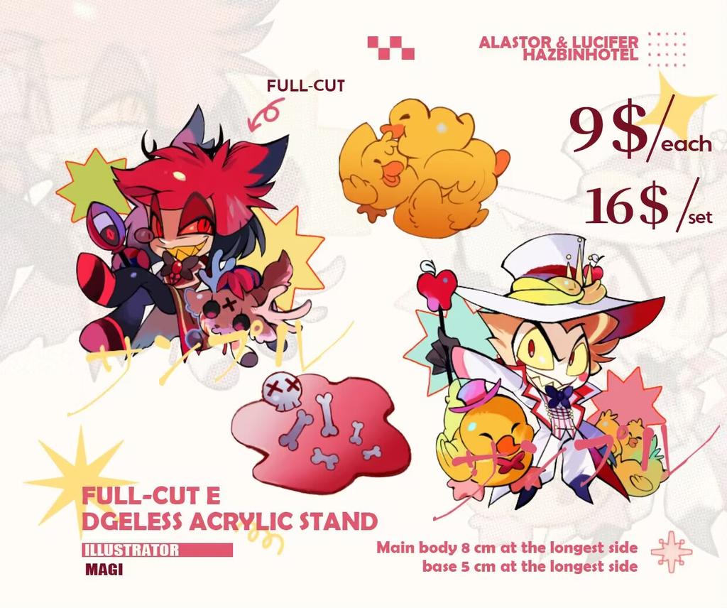 cnggu13's tweet image. Hi! I made some hazbin hotel merch with my friends, If you are interested, you can check the link in bio!
Pre-order will end at 2026/4/15
Thank you so much for all the love and ❤️🔁!
xpersonatoy.com/collections/am…
#merch #lucifer #vox #alastor #HazbinHotelVincent