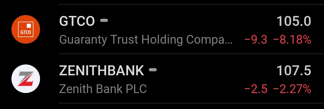 Zenith literally said GTCO

"Sorry boo, I was always made for the top"