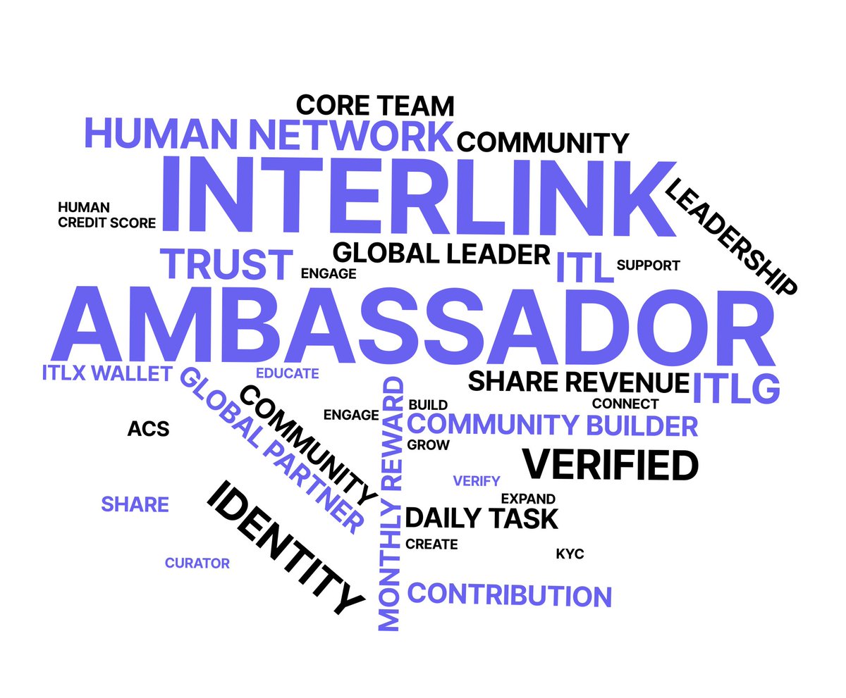 "InterLink is more than a network — it's a community built on trust, identity, and real contribution.
Together, we connect, grow, and lead the future."#interlink #ITLG # ITL