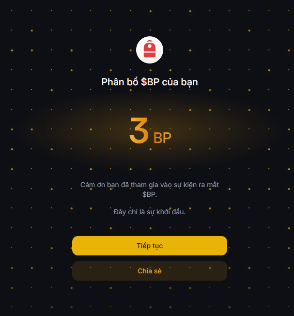 Check Airdrop <a href="/Backpack/">Backpack 🎒</a> anh em ơi 😂
Link: backpack.exchange/bp-claim