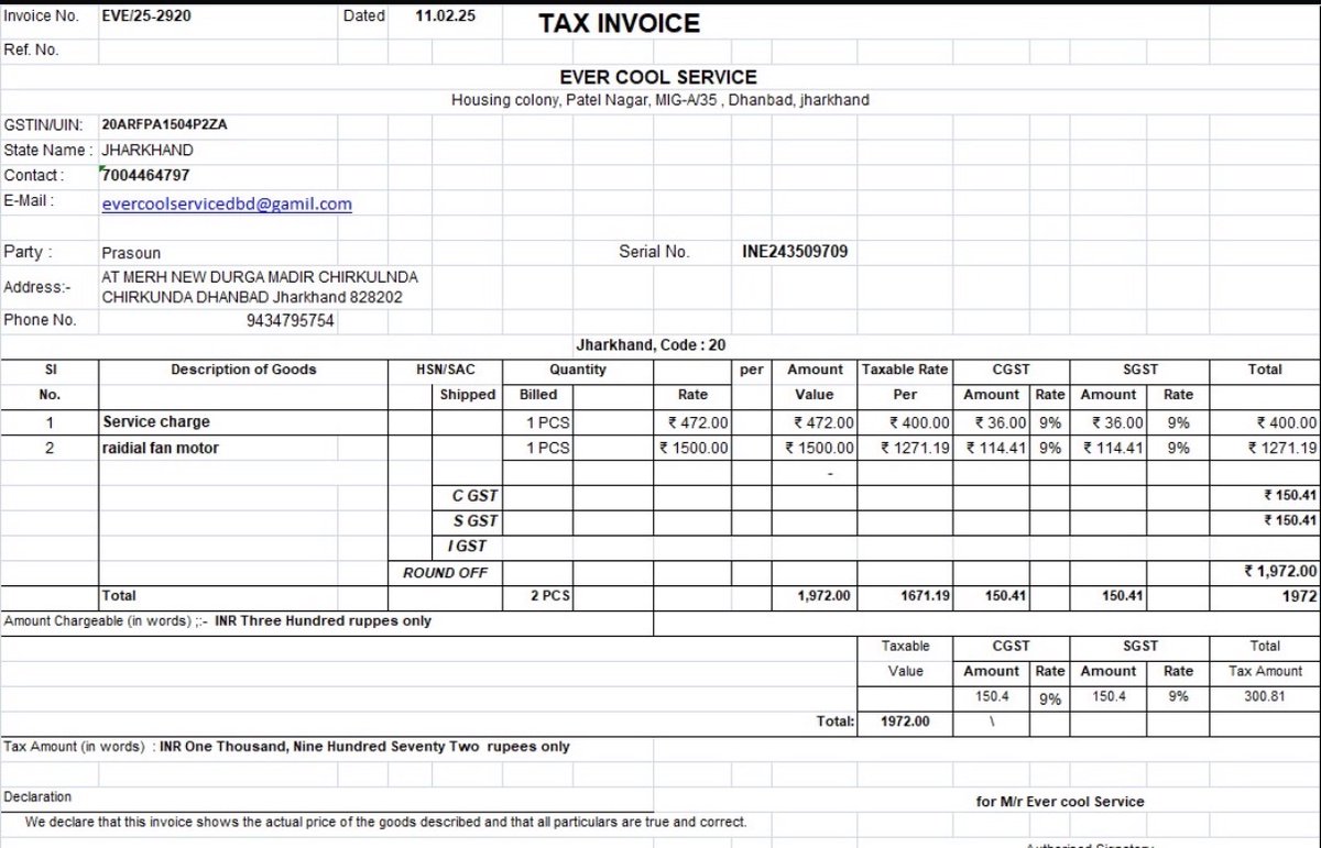 Prasun_ECL's tweet photo. @DoC_GoI @GST_Council @Whirlpool India I received the GST bill, but unfortunately the refrigerator is facing the same issue again within just one month.This raises concern about the quality of the parts used. Kindly arrange for repair and ensure genuine parts used@jagograhakjago @DoCA_ @GST_Council https://t.co/wSKjTcgrff