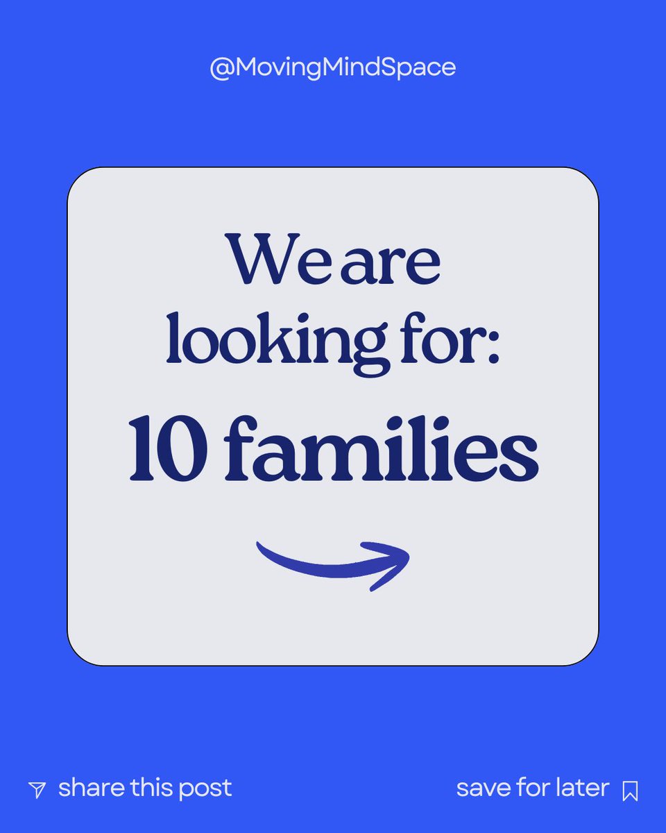 MovingMindSpace's tweet image. We are inviting 10 families to begin this journey with us.
 
Families who want: • Relationship-led mentoring • Support that meets their child where they are • Therapy for parents and carers • Guidance that understands real life
 
movingmindspace.com/pages/contact

#SENSupport