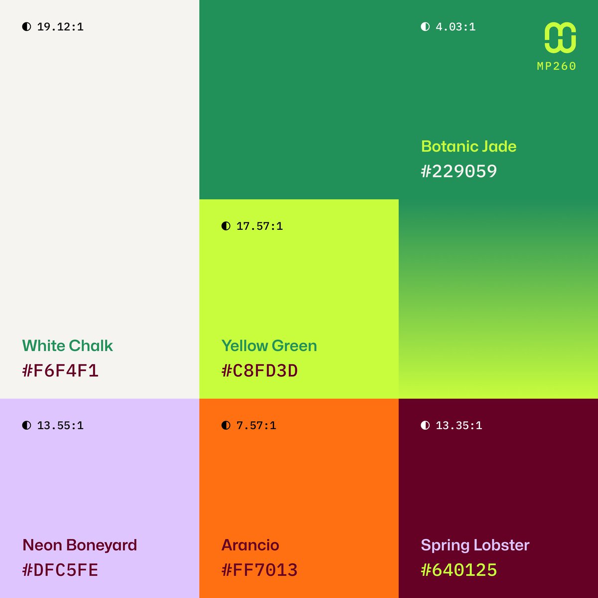 🆕 New color palette – Today we go high energy! The #MindfulPalettes no ...