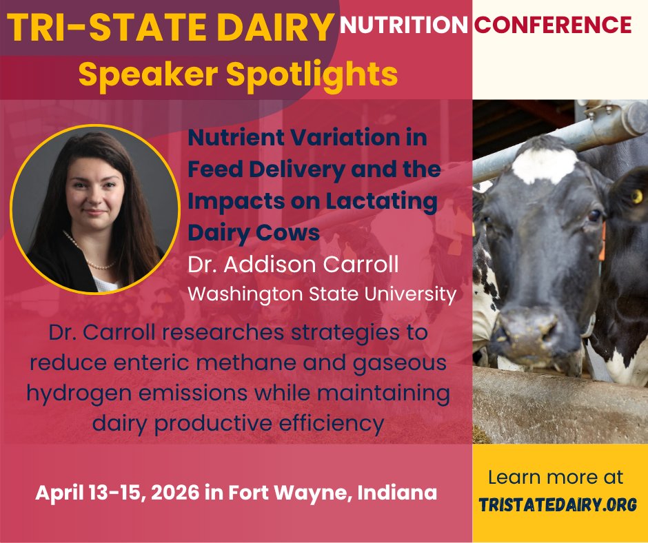 Tri-State Dairy Nutrition Conference tweet media
