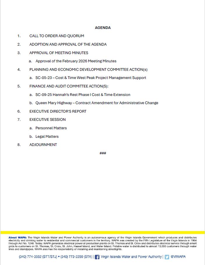 Virgin Islands Water & Power Authority tweet media