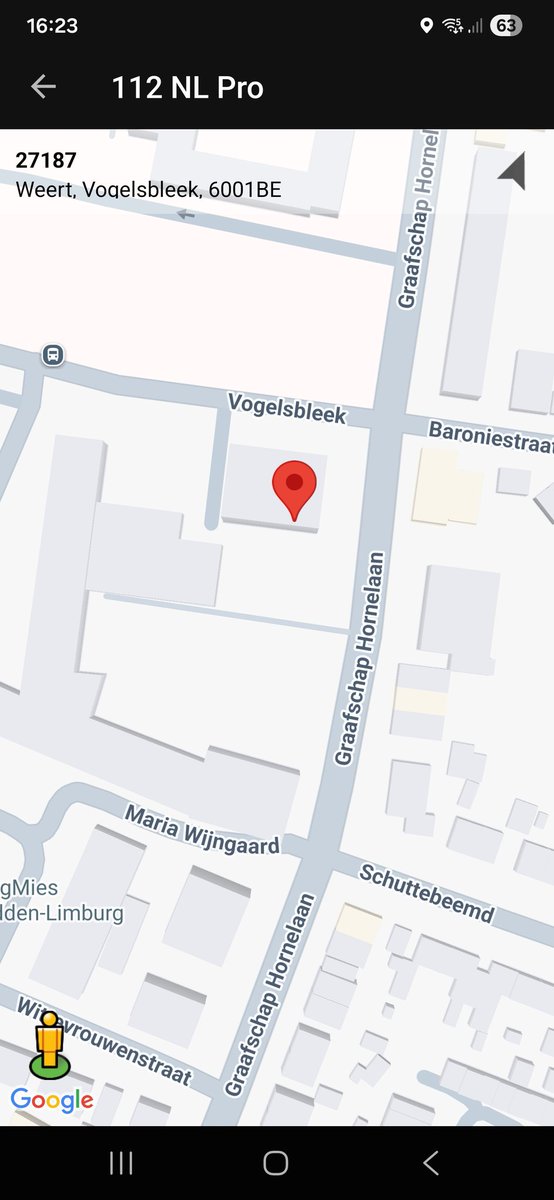 Inzet Ambulance in Weert