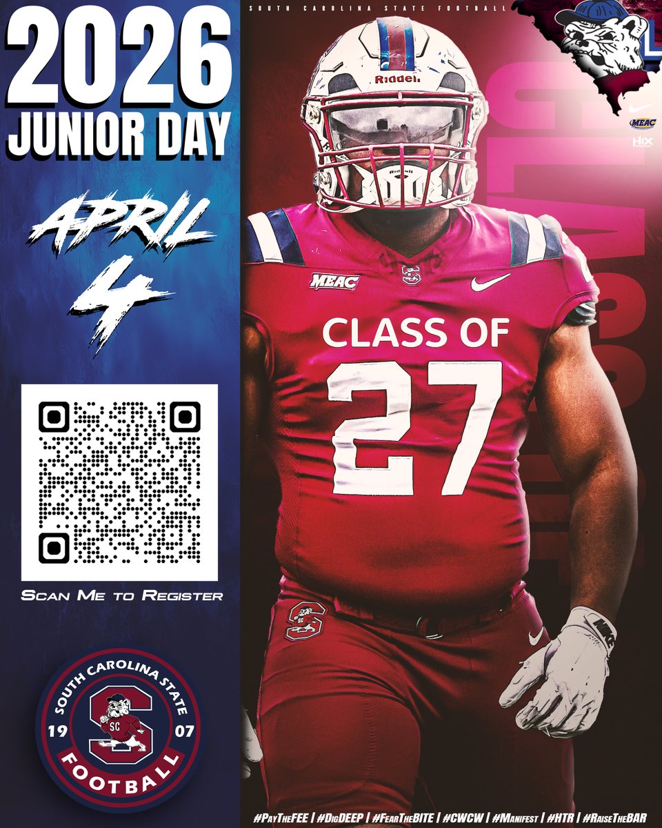 South Carolina State Football tweet media