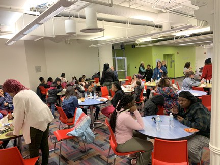 PROJECTACT_CMSD's tweet photo. The Cleveland Metropolitan School District's Project ACT would like to thank our Partners at The IDEA Center at Playhouse Square and The Reading Company our students enjoyed another interactive evening of fun activities and story reading Green Eggs and Ham by Dr. Seuss! https://t.co/KH9zGz4e1V