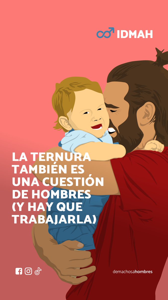 machosahombres's tweet image. La ternura también es una cuestión de hombres (y hay que trabajarla)

¿Qué actos de cariño y ternura practicas o te hacen sentir mejor?

#demachosaHOMBRES #CulturaDelCuidado #Ternura #SaludMasculina #Masculinidad