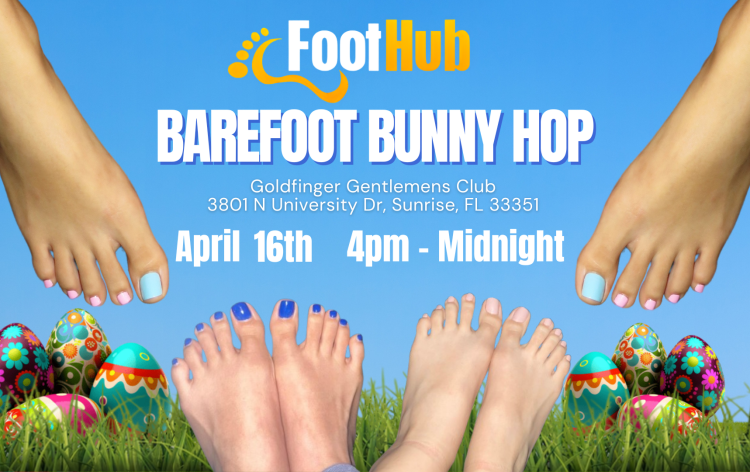 🐰Updated Model Lineup for April Party 🐰

Nikki Focks <a href="/kinkyfocks/">Goddess Nikki Focks</a> 4PM
Crimson Curves 4PM

🎟️FootHub.events