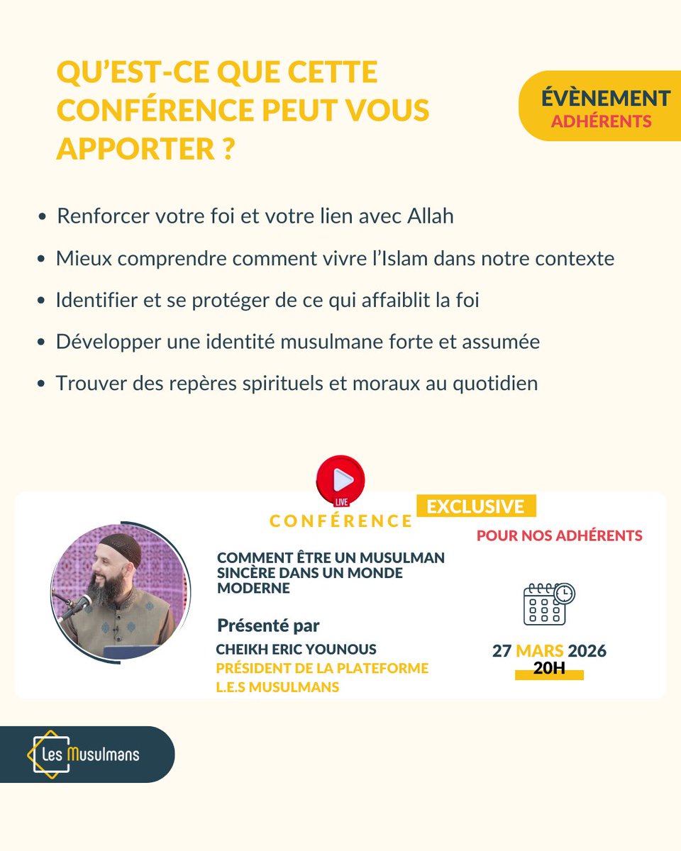 L.E.S. Musulmans tweet media