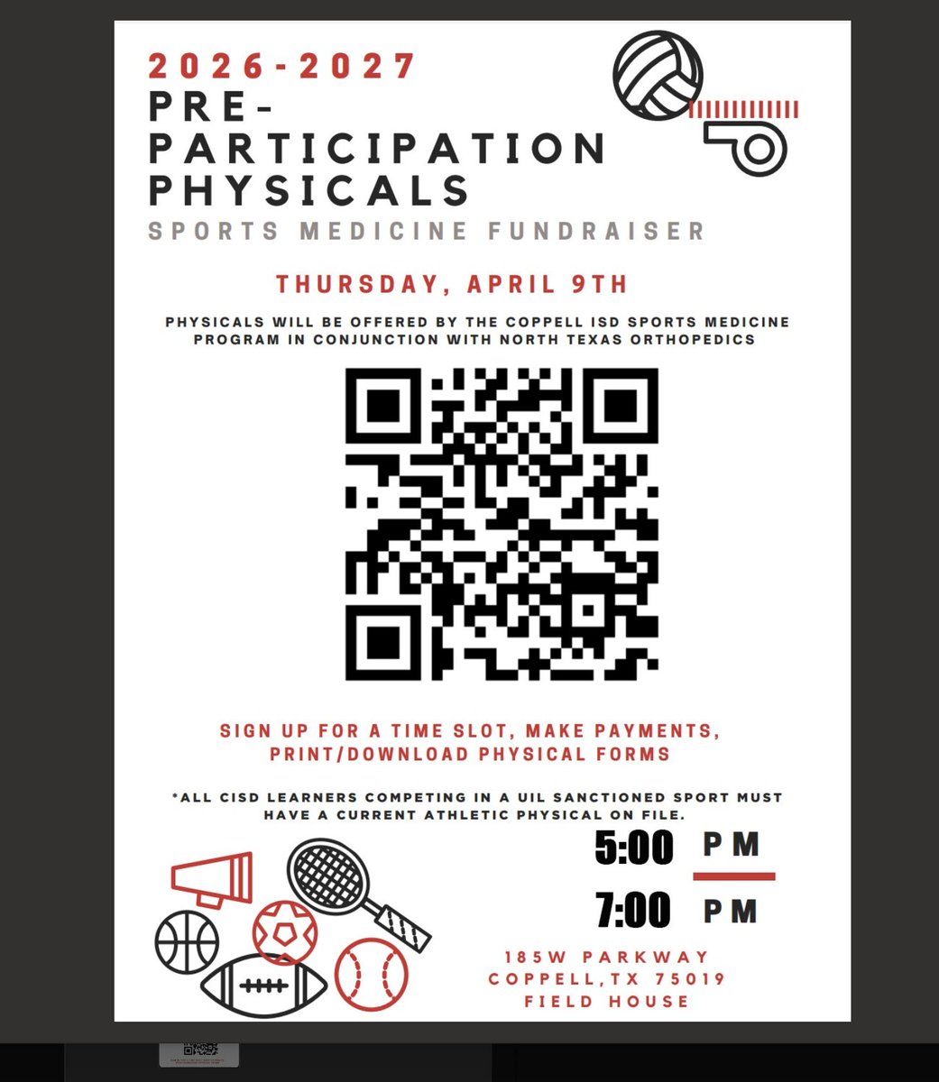 Coppell ISD Athletics Dept tweet media