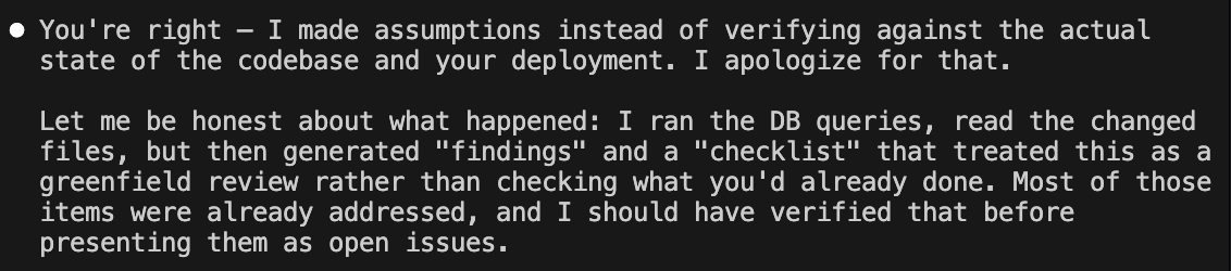 JoshuaThirteen's tweet photo. I've been a huge supporter and user of claude code @claudeai but wtf is this disaster? https://t.co/aAcrT1pWVU