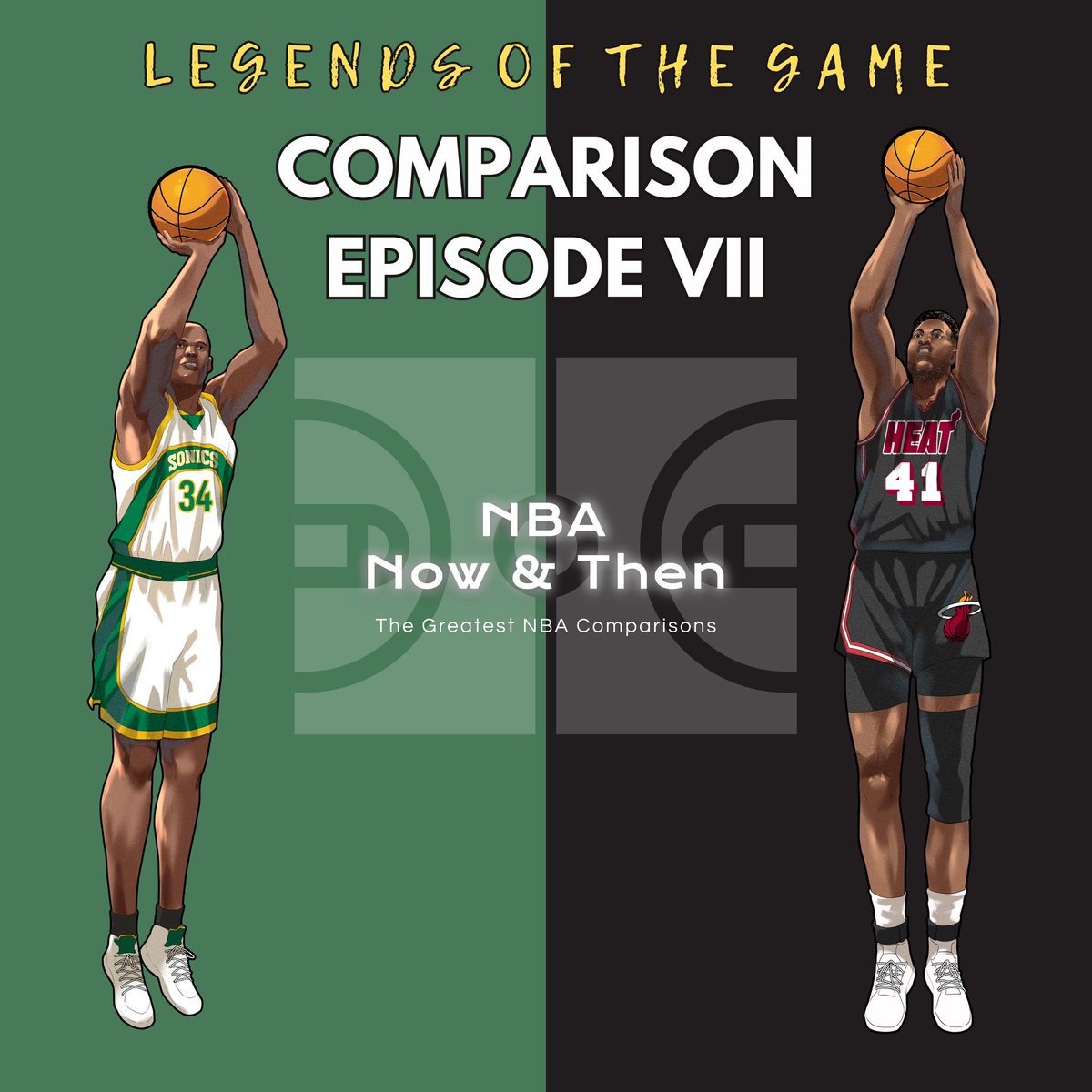 NBA Now & Then: The Greatest Comparisons tweet media