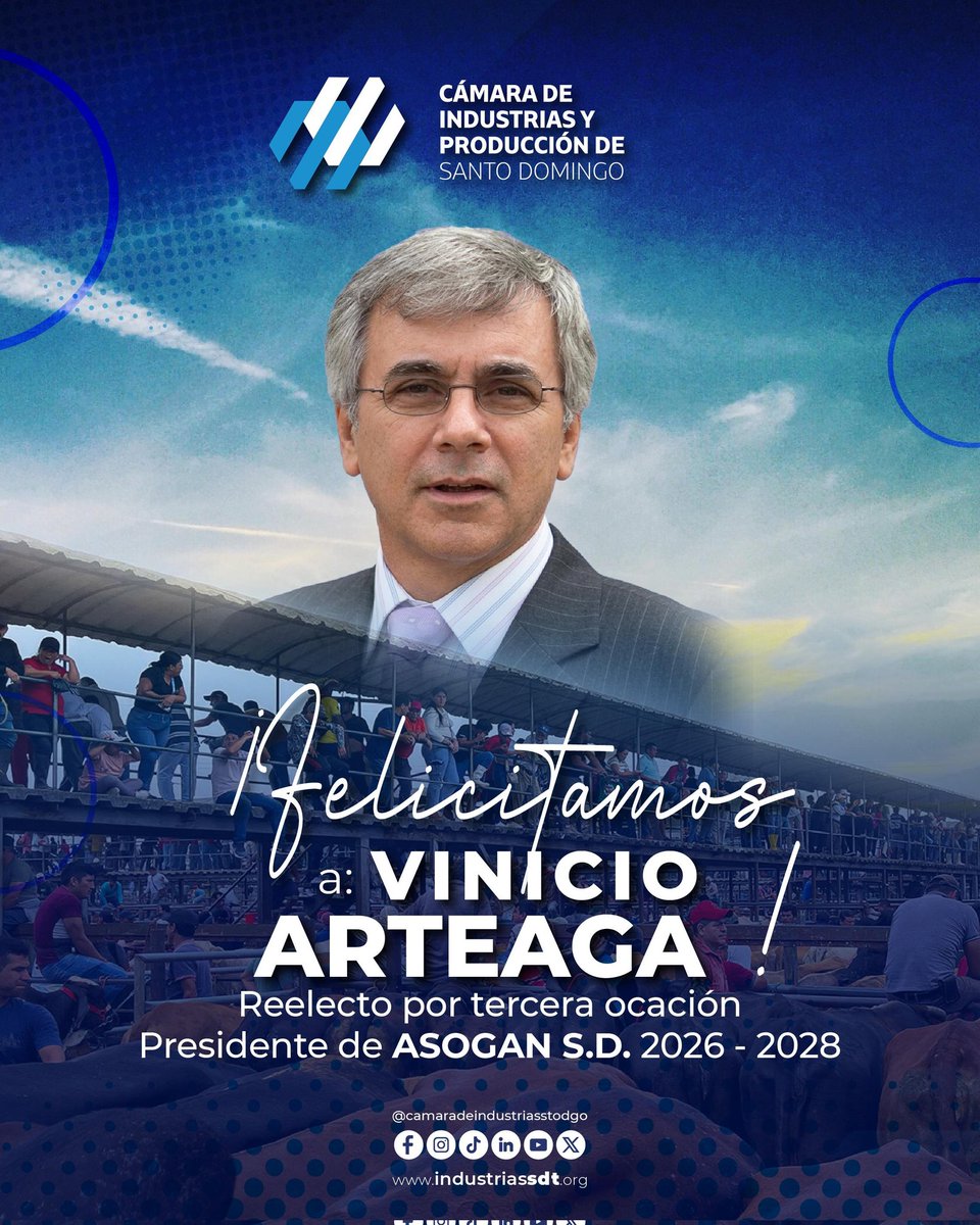 Cámara de Industrias y Producción de Santo Domingo tweet media