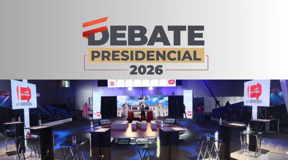 giancaalvarezt's tweet image. ¡Perú define su futuro! 
Debate Presidencial del JNE 2026 EN VIVO hoy 23 de Marzo, a transmisión oficial iniciará puntualmente a las 20:00 horas (tiempo de Lima) #Perú #debatepresidencial2026 #limaperú #trend