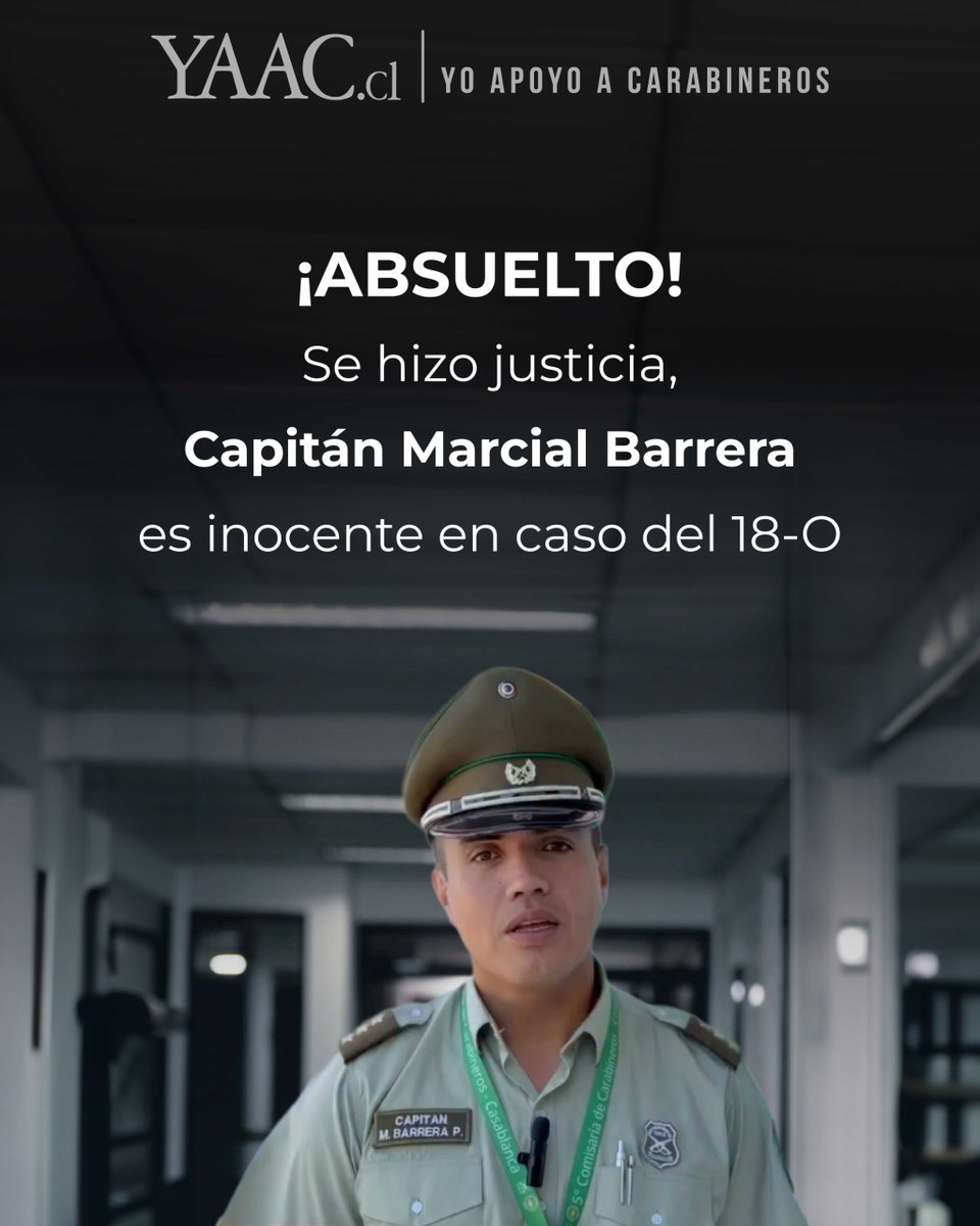 YAAC #YoApoyoACarabineros tweet media