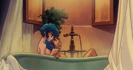 "Whenever we take a bath together, sometimes Kozue likes to get dangerously close, too close even for me."