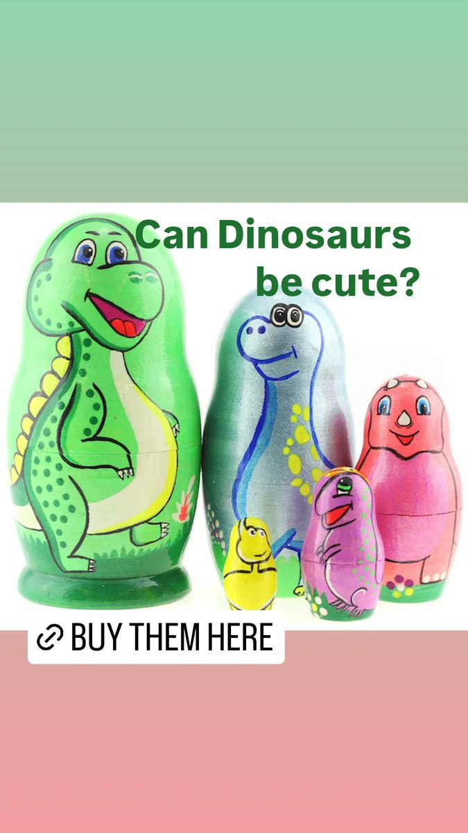 KrasnayaDolls's tweet image. #shopindie #Dinosaurs #giftideas #Eastergift