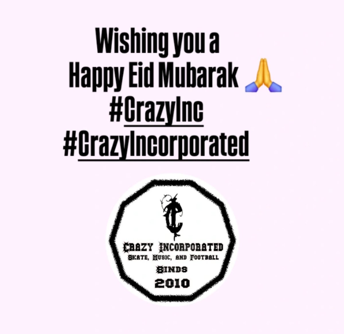 Crazy Incorporated tweet media