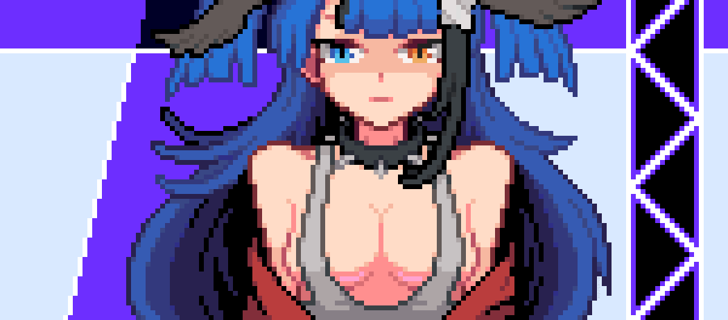 Been sitting on this one for over a year for some reason oops #pixelart #ドット絵 #crowcanvas