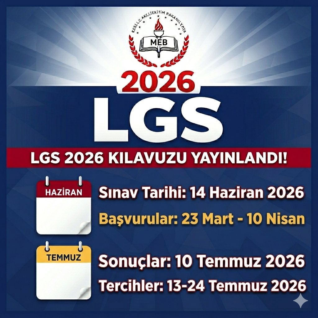 LGS maratonu resmi olarak başladı❗️❗️
#lgs2026 <a href="/bilginpelister/">Bilgin Pelister</a>