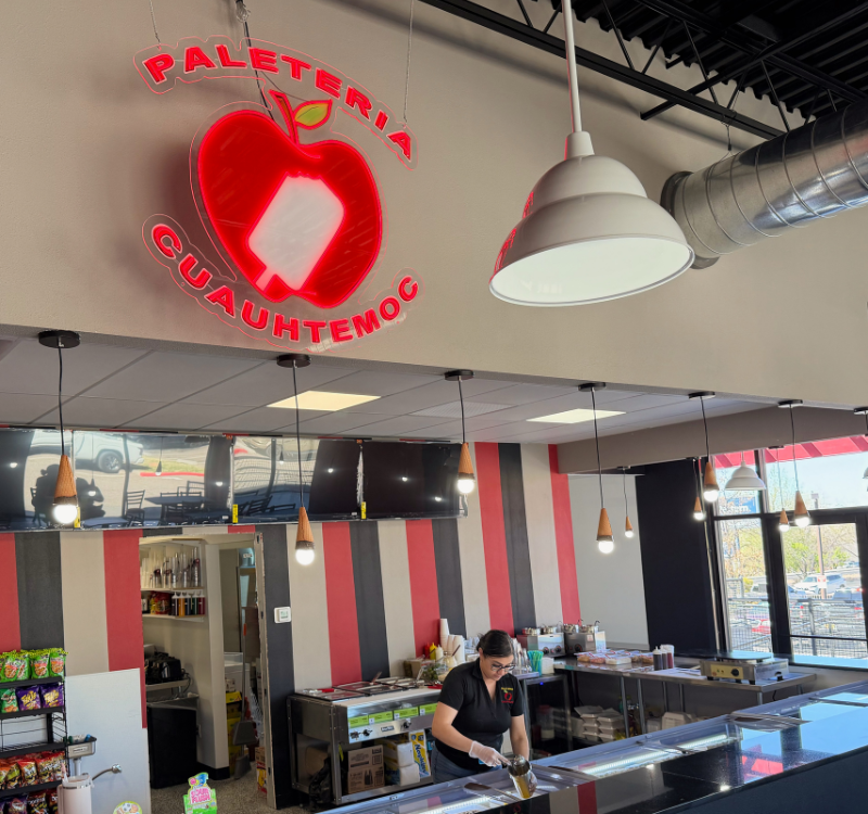 TheLoanFund's tweet photo. Liza Salcido, Paleteria Cuauhtemoc owner, just opened a second shop near the #ABQ airport. 🎉Paleteria Cuauhtemoc 2 offers authentic Mexican treats, paletas, drinks &amp; snacks. 🍧

Congrats, Liza! 🙌 We're proud to be your finance partner! #nmsmallbiz #growwus #womanownedbusiness https://t.co/M0hTo1RNJR