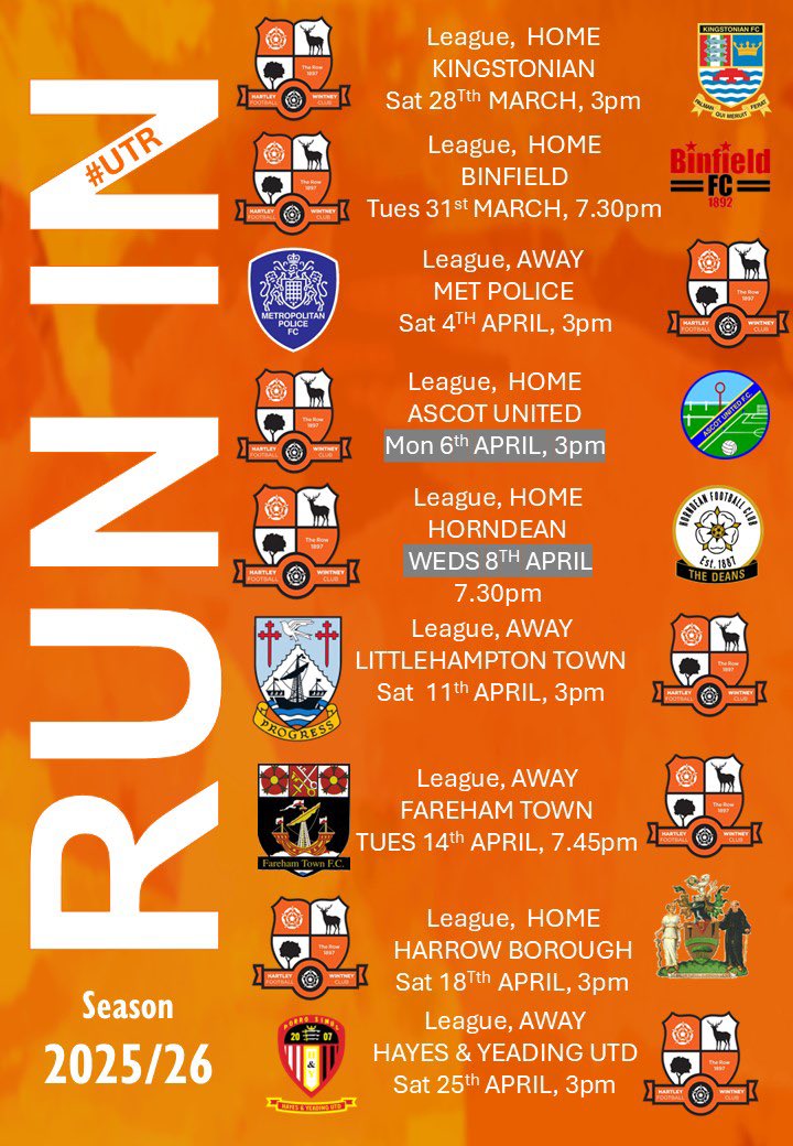 Hartley Wintney FC tweet media