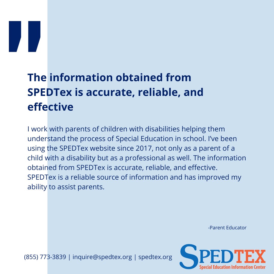 SPED TEX tweet media