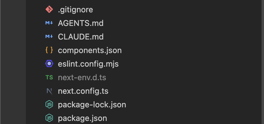gradientascend's tweet photo. interesting, kimi 2.5 seems to add agents.md and claude.md automatically in a scaffold prompt even if you don't ask it too. https://t.co/IqYIG5Ih1D