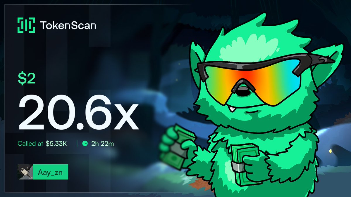 doubted the trade and skipped it, then it ran to 20x without me, tough lesson.