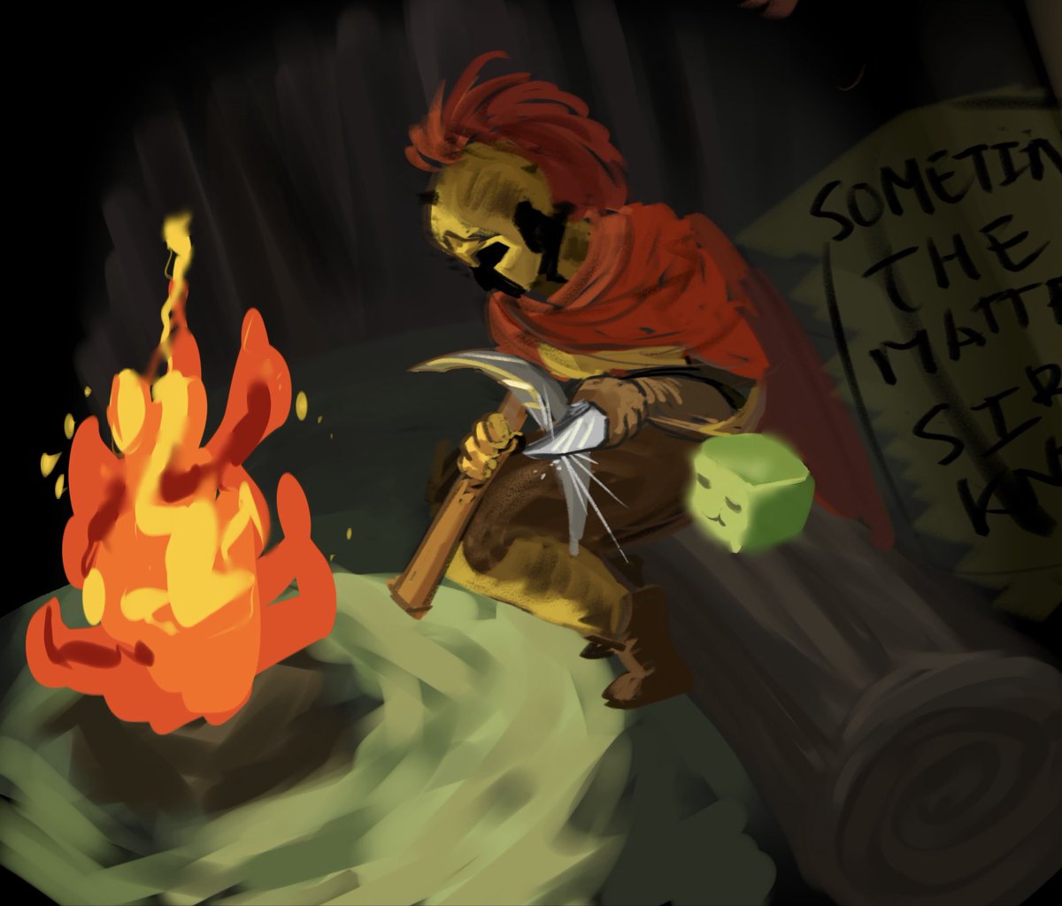 potatoEataaar's tweet photo. Some parts from fic called “Summoned a…slime?
” by @Helteeko . #sfawtde #averythemayo #d3rlord3 #kinginyellow https://t.co/BwYpEG9qmV