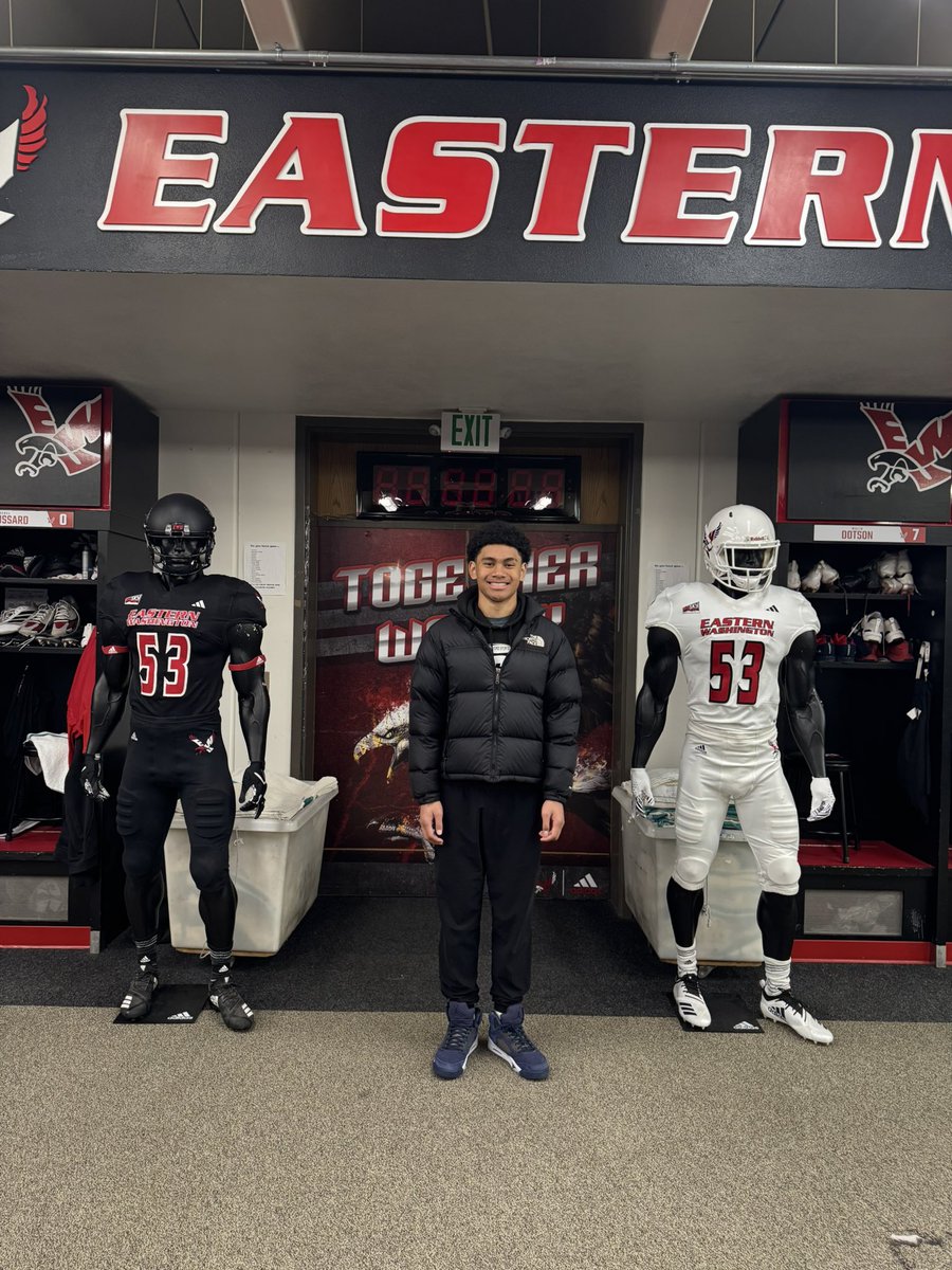 si0saia_wr's tweet image. All the Glory to God to be able to play this game! This past weekend I competed in the PVA Invite tournament &amp;amp; visited @EWUFootball . Thankful! #ClassOf2029