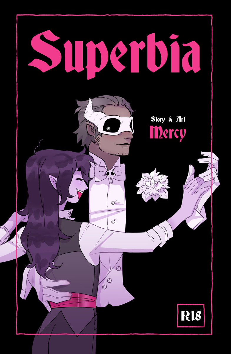 DEATH &amp; BASALT - SUPERBIA is now up!! Sorry for such a long wait, everyone! 
If you're just getting into D&amp;B, it's my loose Hades and Persephone inspired collection of smut comics about a guy stuck working for the monstrous God of Death. There are 6 installments so far! 
