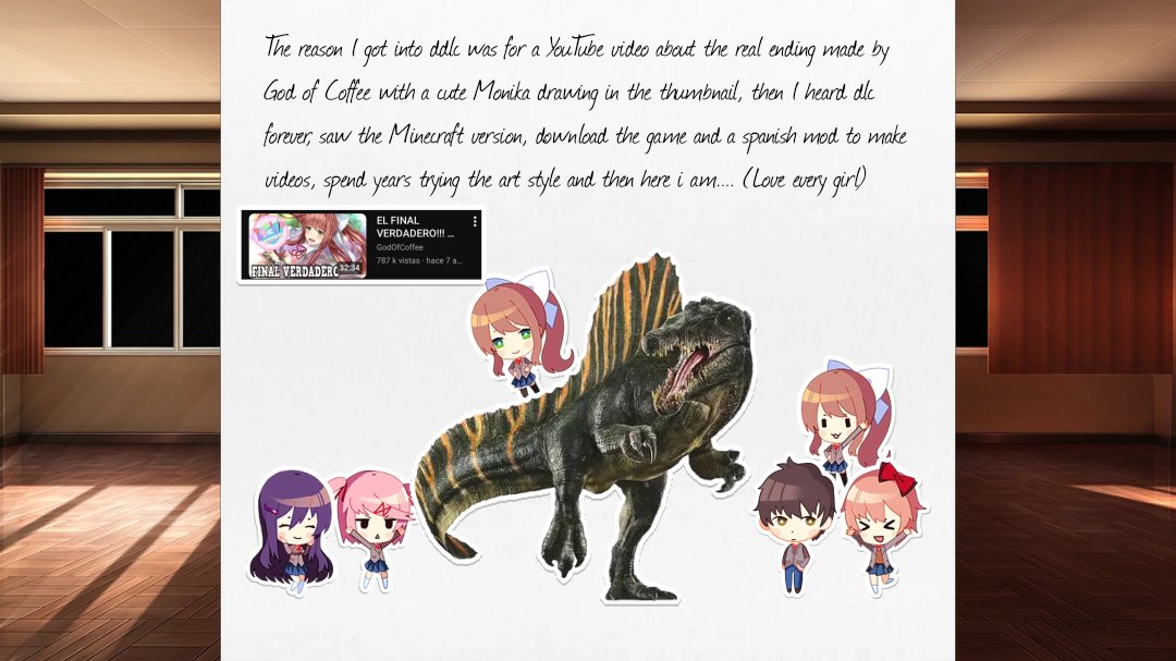Doki Doki Literature Club Confessions tweet media