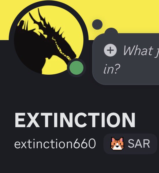 extinction660's tweet photo. Hey so update had to make a new discord so if you wanna add me here and if you want to follow me on Bluesky, just add me on discord and I will send you the link on there or you can just chat with me ^W^ https://t.co/pcC7ekEDmq