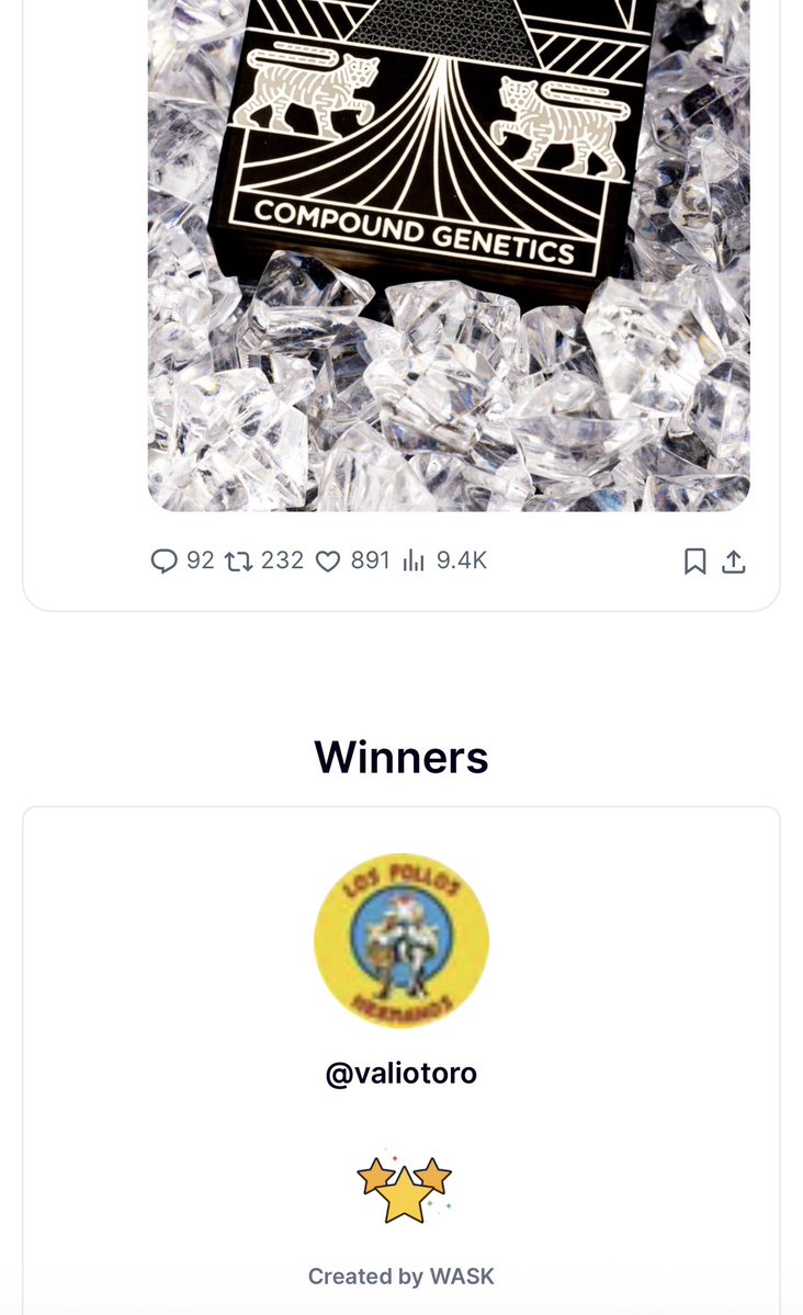 Compound Genetics tweet media