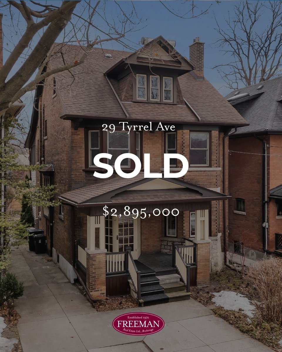 Freeman_Realty's tweet photo. ✅ SOLD — 29 Tyrrel Ave · Hillcrest · $2,895,000
At asking. Multiple offers. 3 days on market.

Generational homes in Hillcrest don't last — this one proved it.

Listed by Daniel Freeman https://t.co/mI7mkzle1B