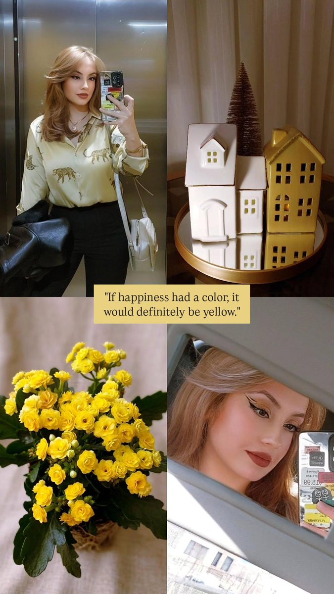 cansu_hellac's tweet photo. "If happiness had a color, it would definitely be yellow." https://t.co/66m2CMVPB2