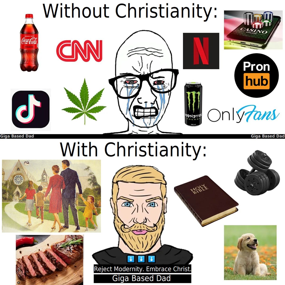 Giga Based Dad tweet media