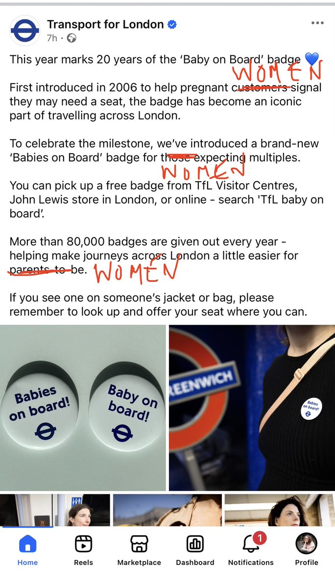 Come on <a href="/TfL/">TfL</a> … it’s not that hard … 

Just say WOMEN 🙄