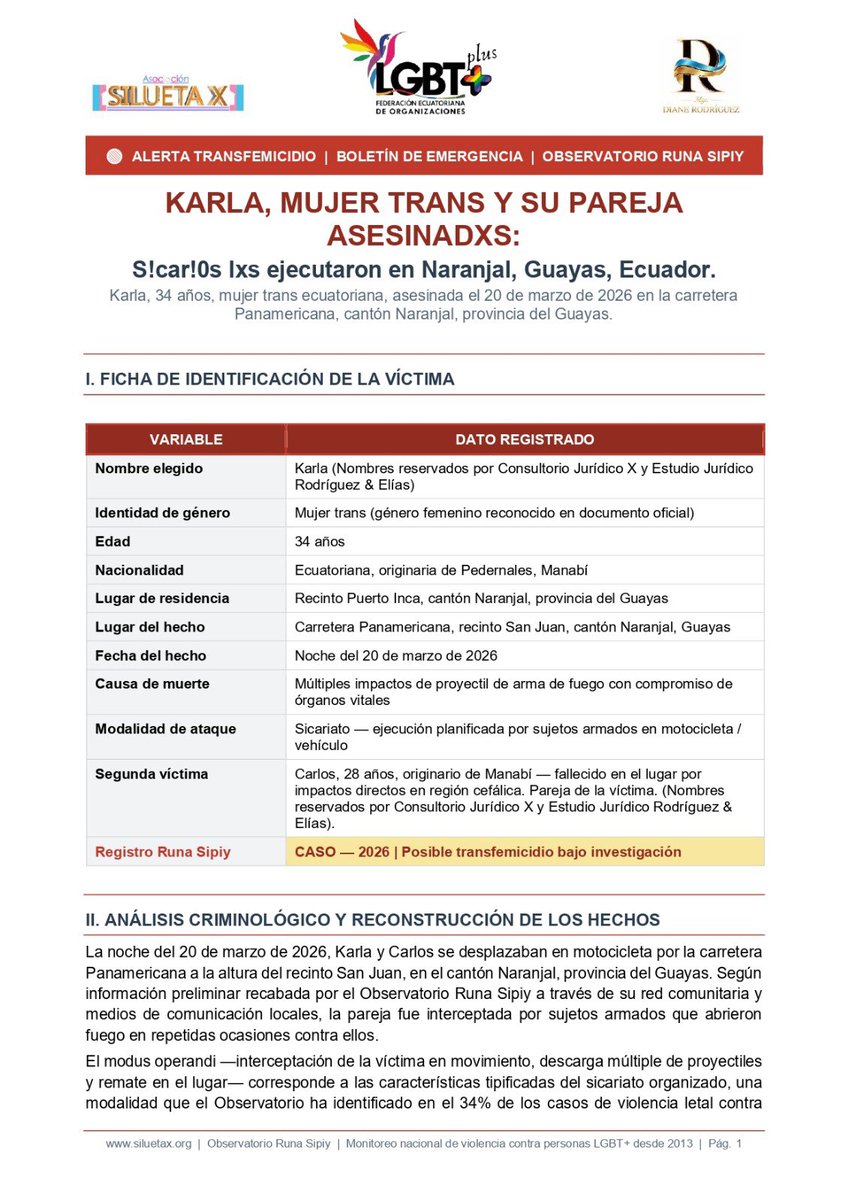 Asociación SILUETA 'X' tweet media