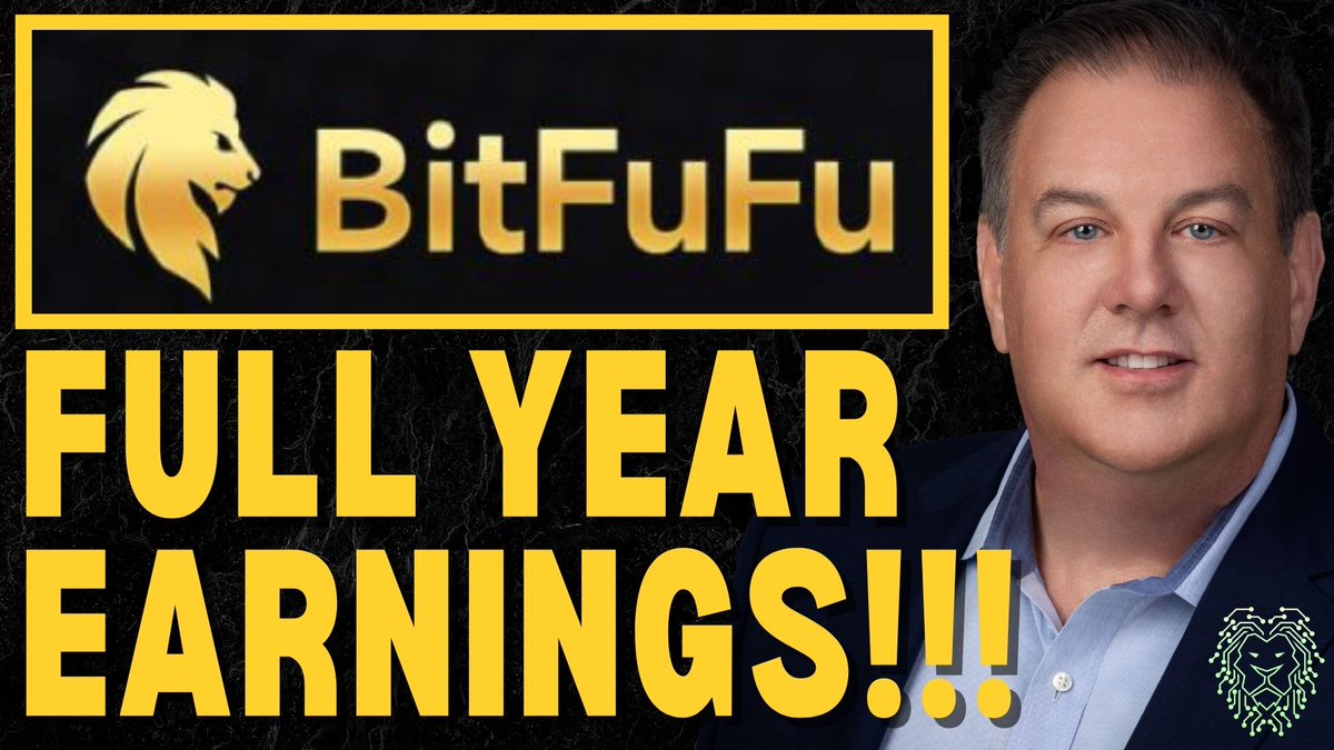 McnallieM's tweet image. Great interview here with @CharleyBrady VP of IR @BitFuFuOfficial discussing FY 25' Earnings!!! 🔥🔥🔥 $FUFU

youtu.be/v54-8SbnIJU