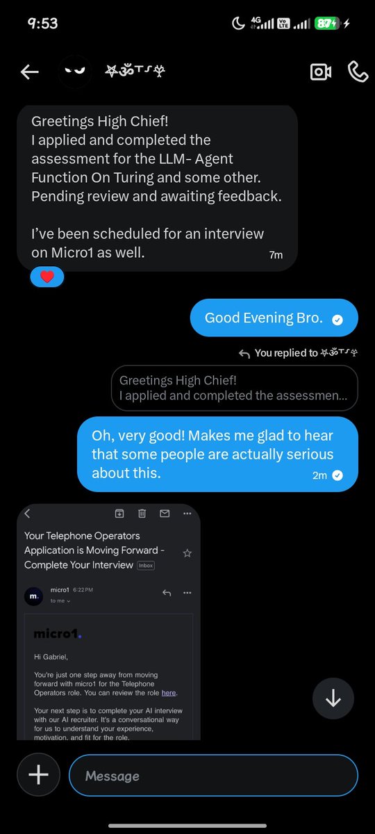 DigitarMarktr's tweet image. And if five people get job of 18$/hr, e no go bad o. 🥹🥹🥹

I love seeing that people are starting to get results. 

Please as soon as you start getting the jobs, involve me o cuz I was there when you were hunting for the job.