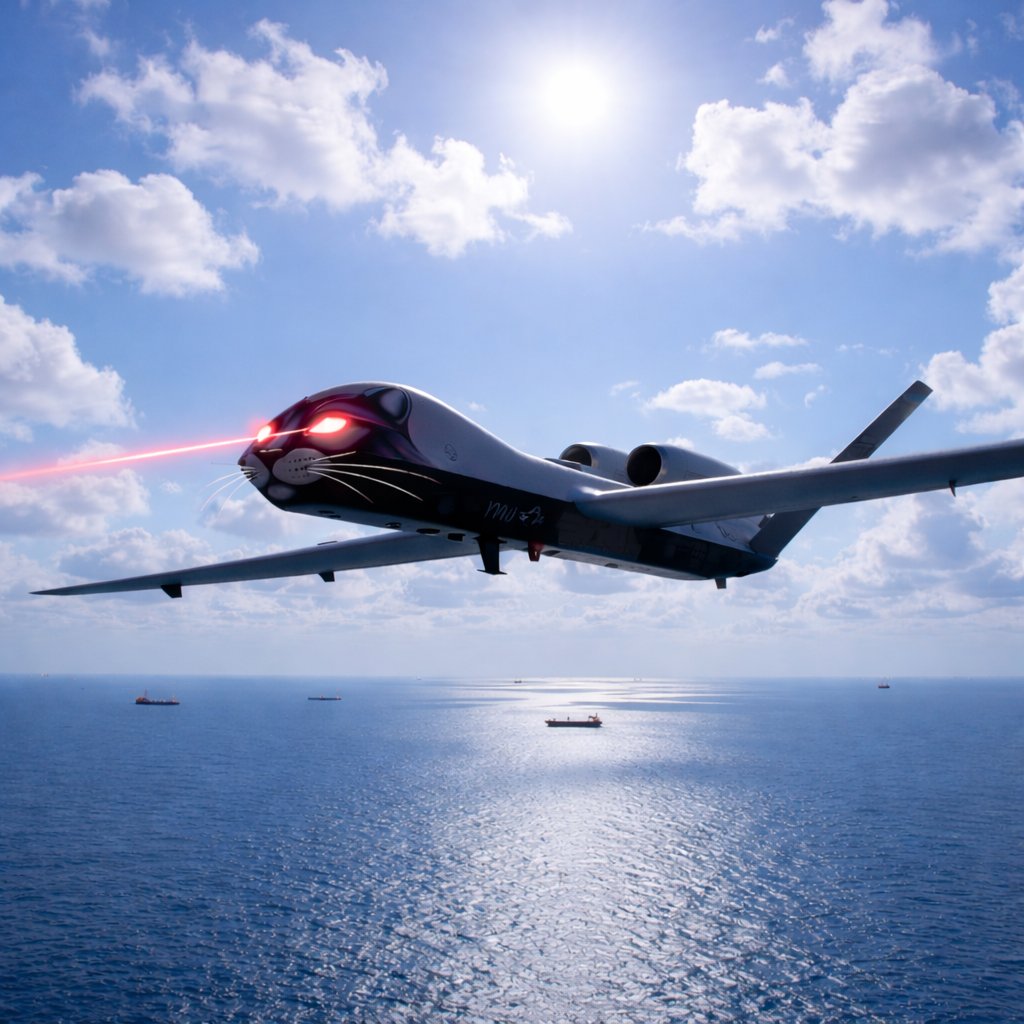 FlconEYES's tweet image. BLKCAT5 | 169804 | AE7815 | 
Northrop Grumman MQ-4C Triton #ISR #Drone
#Jacksonville departed into the Caribbean and Golf.