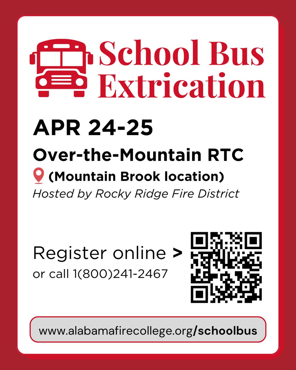 Alabama Fire College tweet media